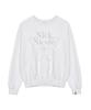 Nigaennikol Butterfly Signature Sweatshirt_Melange Silver