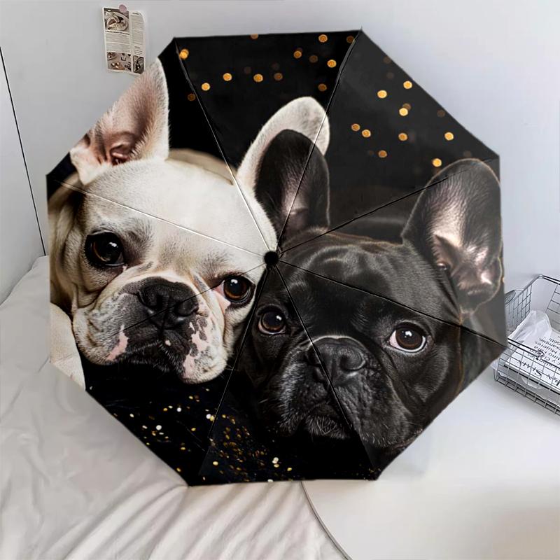 

1 шт. Автоматична складана парасолька - Мультяшний візерунок, Портативна та складана конструкція з 8 спицями, Різдвяні подарунки на День народження