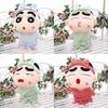 Adorable Plush Crayon Shinchan Doll In Colorful Bathrobe For Cozy Cuddling Gifts