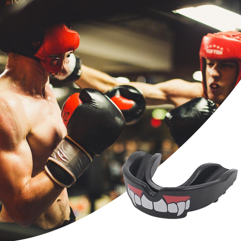 Boxing Mouth Guard Reusable Basketball Sports Mouthguard Soft Sanda Teeth Protective Gear Wear-resistant Easy To Clean for Boxer