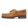 Timberland Authentics Series Leather Comfortable Versatile Casual Shoes Men Sneakers Wheat-Brown A2PDQEN1