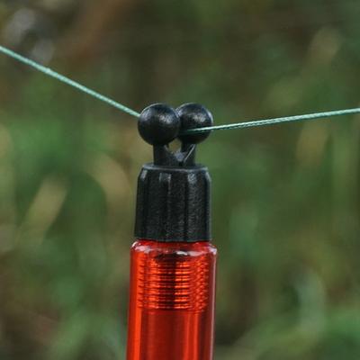 Alarme de touche Swinger Chaîne en Acier Aluminium Set Swinger Indicateur Pêche à la Carpe 4 Couleurs Alarme de touche Outils de Pêche 2025 Nouveau