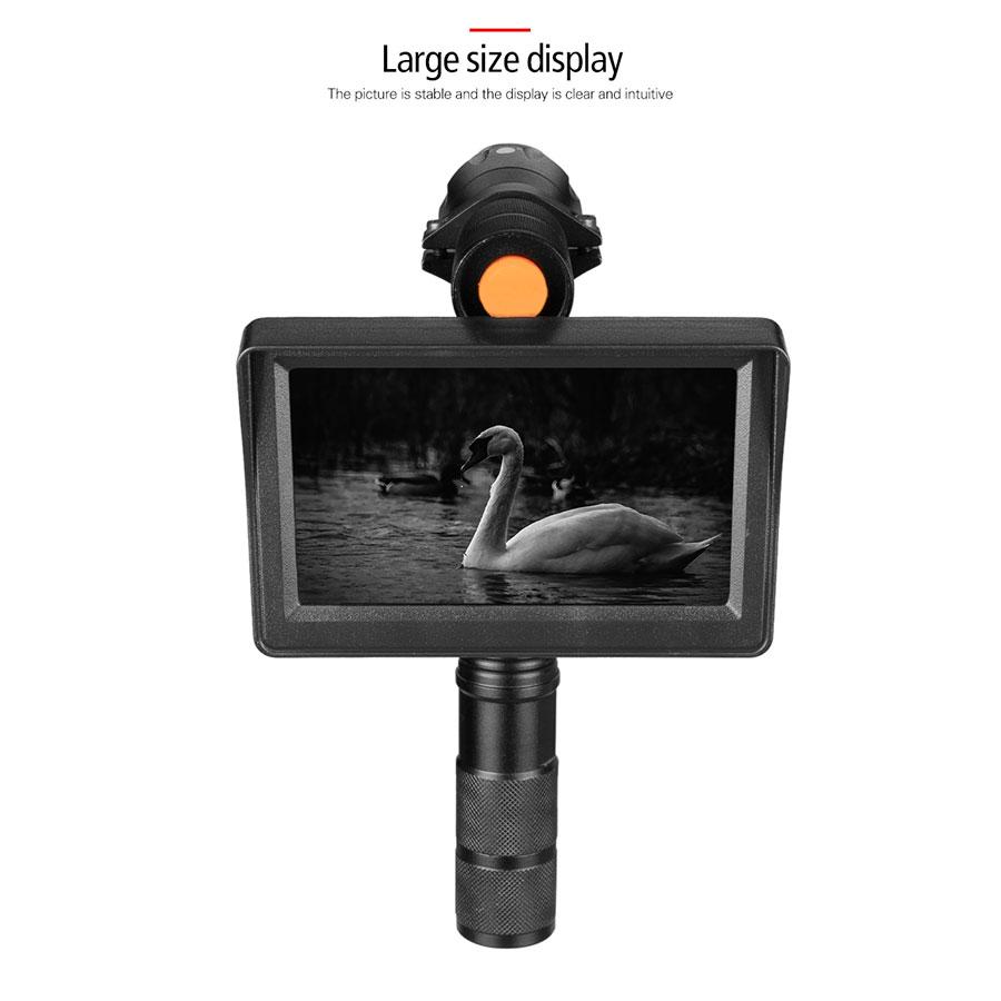 850nm Infrared LEDs IR Night Vision Cameras Outdoor Scope 0130 Waterproof 4.3 Inch LED Wildlife Trap Cameras