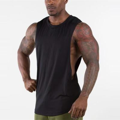 Fitness Tank Tops Men Anime Drop Armhole Vest Mens Tanktop Cartoon Singlet Sportswear Tops Brand Pullover Bodybuilding Tank