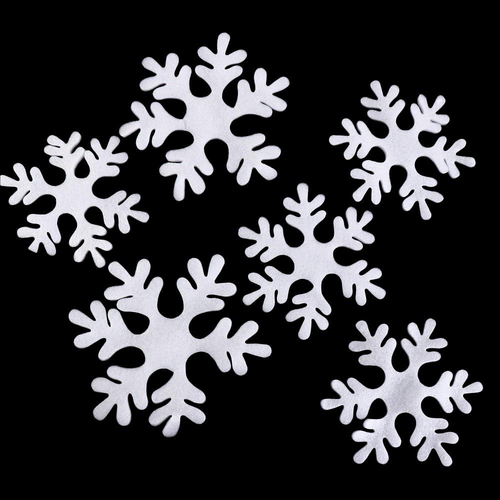 

6Pcs Large Foam Snowflake Fake Christmas Snowflakes Ornaments Xmas Tree Pendants Christmas Party