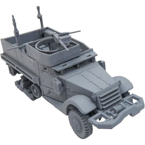 

Platz Waltersons 1/72 Scale World War II US Army M3A1 Half-Track Normandy Plastic Model Kit WS55007