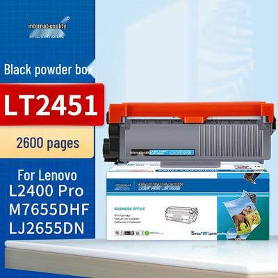 Kompatible LT2451 Schwarze Tonerkartusche für Lenovo