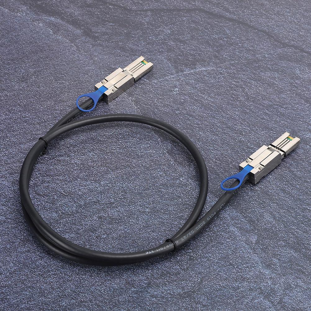 Server Cord Adapter Cable Mini SAS 26P SFF8088 to SFF8088 26P 1 Meter High-Speed Data