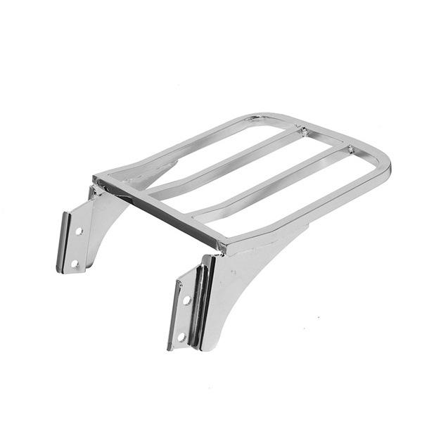 Custom Rear Luggage Rack for Harley Sportster & Dyna Fat Boy