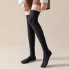 Mergolji Long Knit Knee-High Over-the-Knee Socks Boots