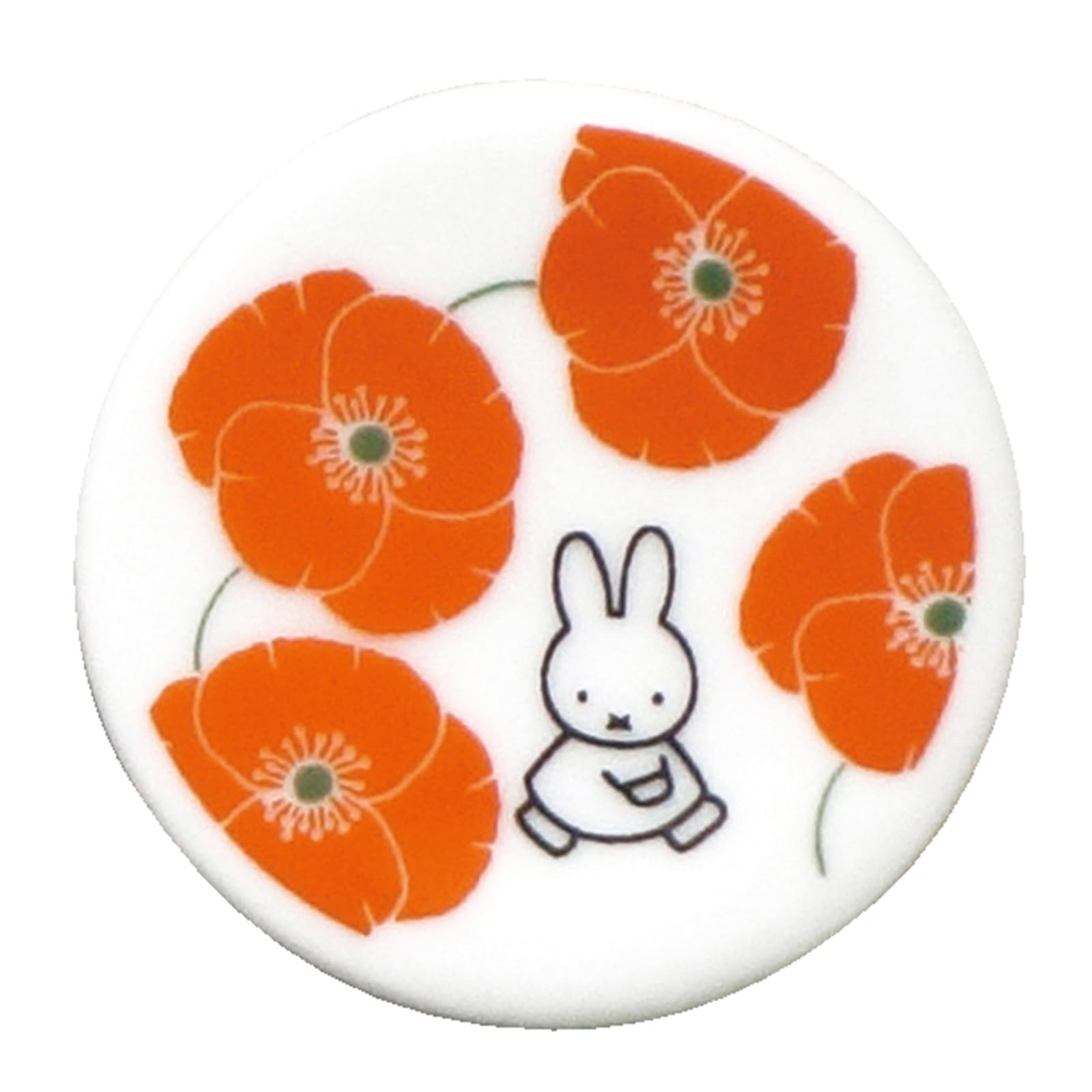 

Dick Bruna Chopstick Dishwasher Flower Made in 208697 Miffy Rest, Approx. 4cm, Safe, Pattern, Red, Japan,