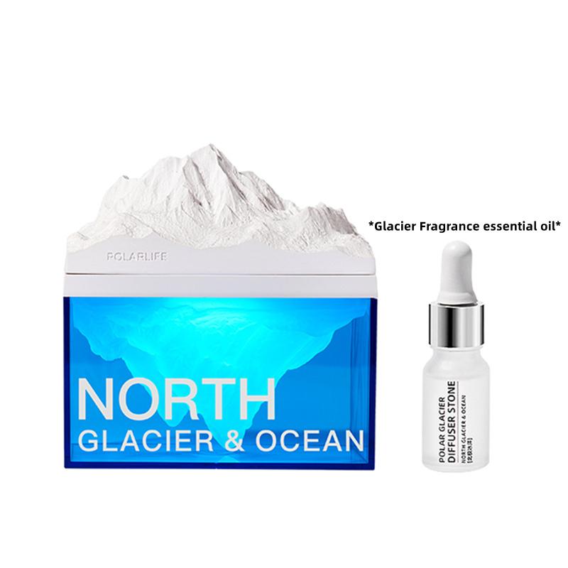 

Ночник Polar Glacier с беспроводным динамиком, аудиодинамик, музыкальный динамик, ночник для сна, аромадиффузор Blue синий