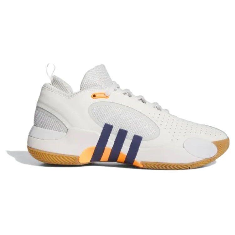 Adidas D.O.N. Issue #5 White Victory Blue Orange Men Sneakers Core-White Crystal-White IE7799
