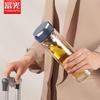 FUGUANG G2116 Double-Layer Glass Tea Infuser Water Bottle