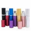 5ml Flat-top Cylindrical Perfume Spray Bottle with Aluminum Glass Liner