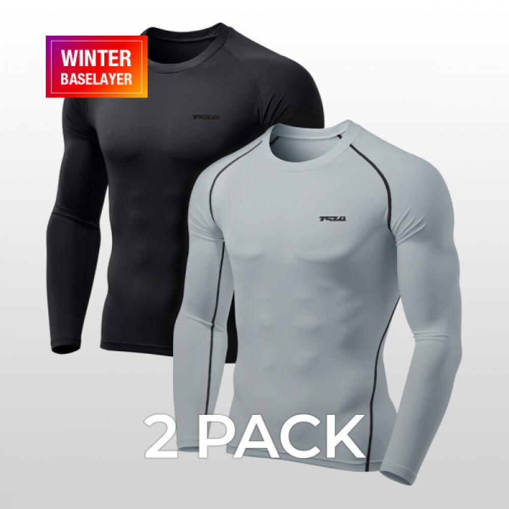 

Белье TSLA с начесом, круглый длинный рукав, 2 упаковки ТМ ЮД40