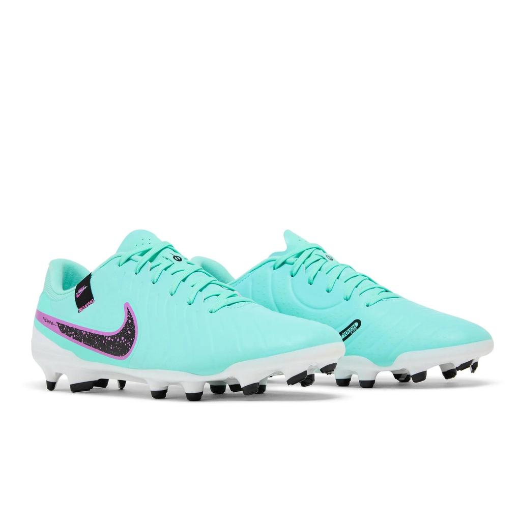 Nike Tiempo Legend 10 Academy MG ' Ready Pack' (Unisex) Hyper Turquoise / Fuchsia Dream / Black Soccer Shoes DV4337 300