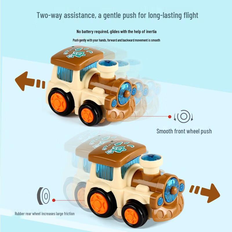 Foomard Cartoon Inertia Toy Car Set