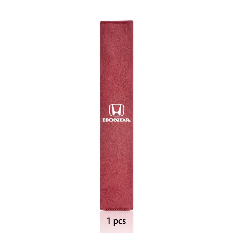 Car Shoulder Protector Pad Suede Seat Belt Cover For Honda Civic Accord Crosstour Spirior Odyssey Avancier UR-V Sienna Elysion