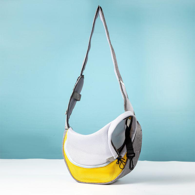 Portable Pet Backpack: Lightweight Crossbody Carrier for Cats & Small Dogs