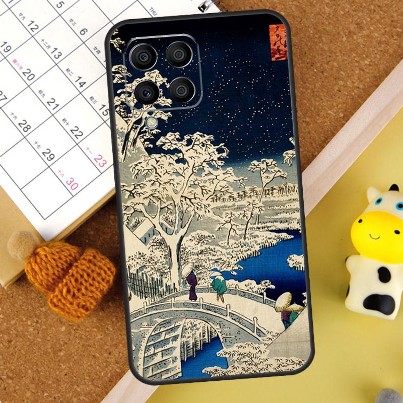 Japanese Ukiyo-e Art Case For Samsung Galaxy M14 M34 M54 M31 M51 M12 M32 M52 M13 M23 M33 M53 M30s M31s M20 Cover