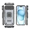For iPhone 17 Air Case Slide Camera Len Cases Apple iPhone 17 Air iPhone 17 Pro Max Cover Bumper Shockproof Armor PC Phone Cover