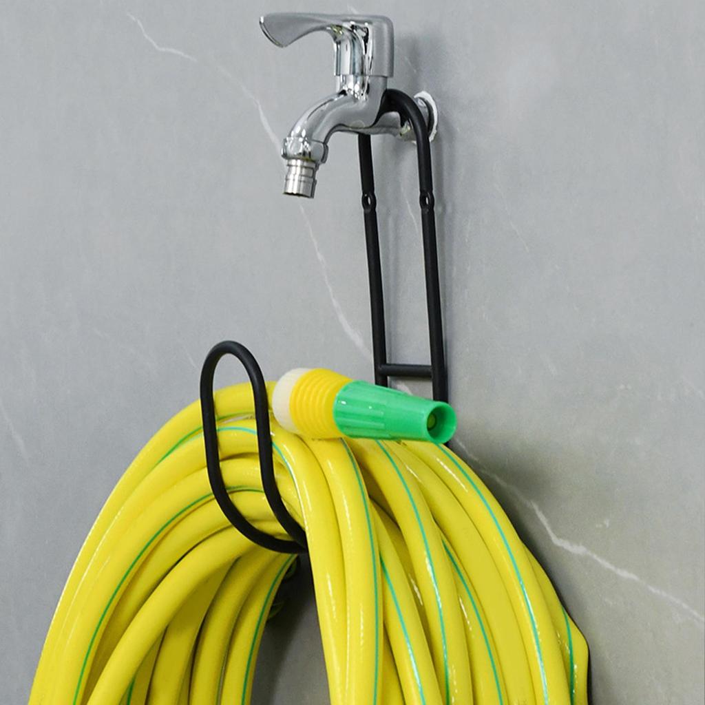 1pcs Garden Wall Mount Tap Watering Hose Organizer Agriculture Water Pipe Reel Rack Convenient Storage Of Water Pipe Support