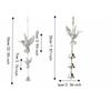 Garden Decor Hanging Wind Chime Hanging Pendant Hummingbird Wind Chimes Metal Bird Bell  Tree Decor