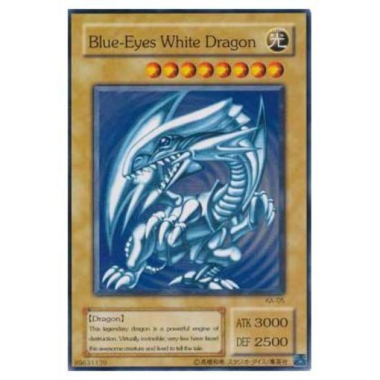 

Карточка Белый Дракон Нормальный Yu-Gi-Oh Blue-Eyes KA-05