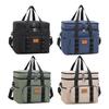 Multipurpose Insulated Food BagThermal Lining Adjustable Shoulder Strap Spacious Waterproof Design For Beach Camping