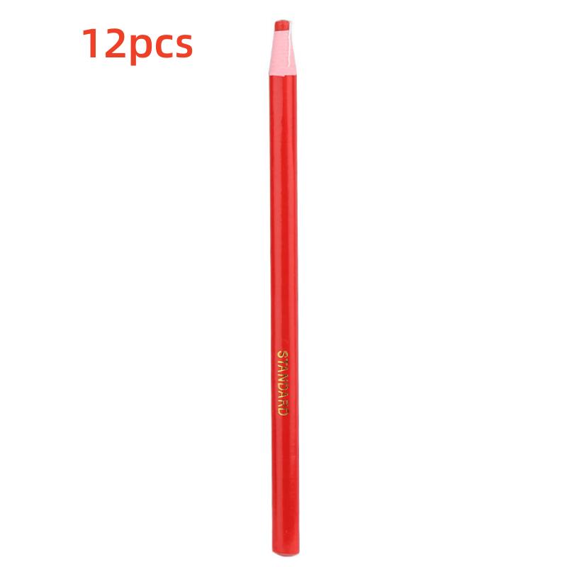 

12 шт. модный маркер ручка швейные инструменты швейный мел без разрезов для портного карандаш для одежды швейные принадлежности тканевые карандаши красный