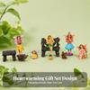 Fairy Garden Figurines Set HandPainted Miniature Bright Colors Desktop