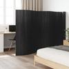 Bamboo Room Divider Gray Width 800 cm Height 165 cm