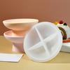 Silicone High Foot Bowl Mold Fruit Tray Making Tool Epoxy Resin Mould for Unique Home Decoration and Organizing Projects