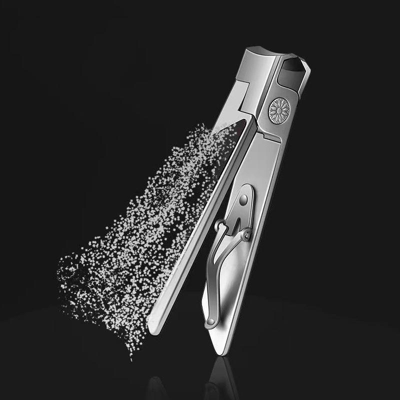1Pcs Stainless Steel Nail Clippers Cutter Trimmer Manicure Scissors Thick Hard Toenail Fingernail Pedicure Tools