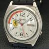 Seiko AUTOMATIC VINTAGE JAPAN 7009A MENS FERRARI DIAL WATCH A700510-5 R203-a700510