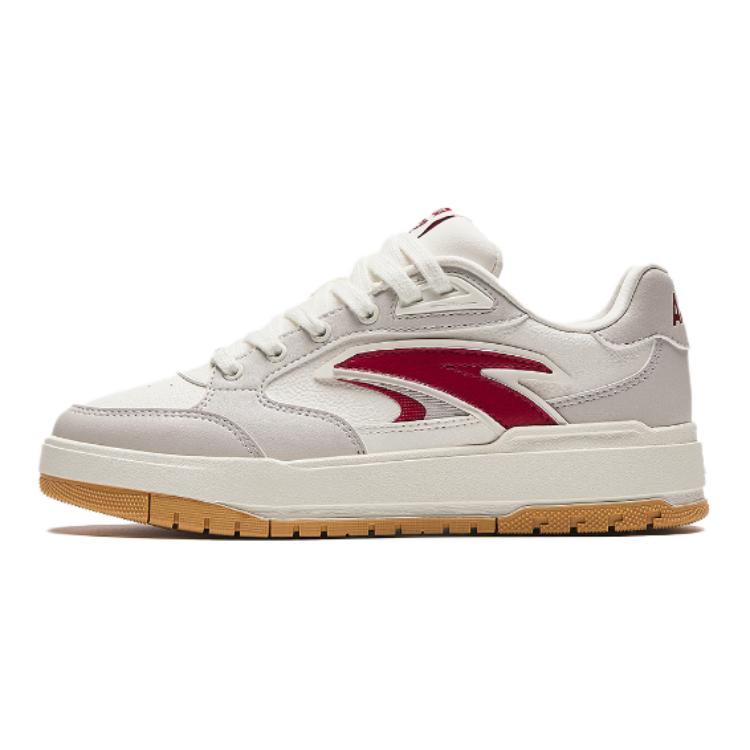 

Anta Comfortable Non-Slip Low-Top Kids Skate Shoes Kids Sneakers White Gray Red 312418010R-1 36