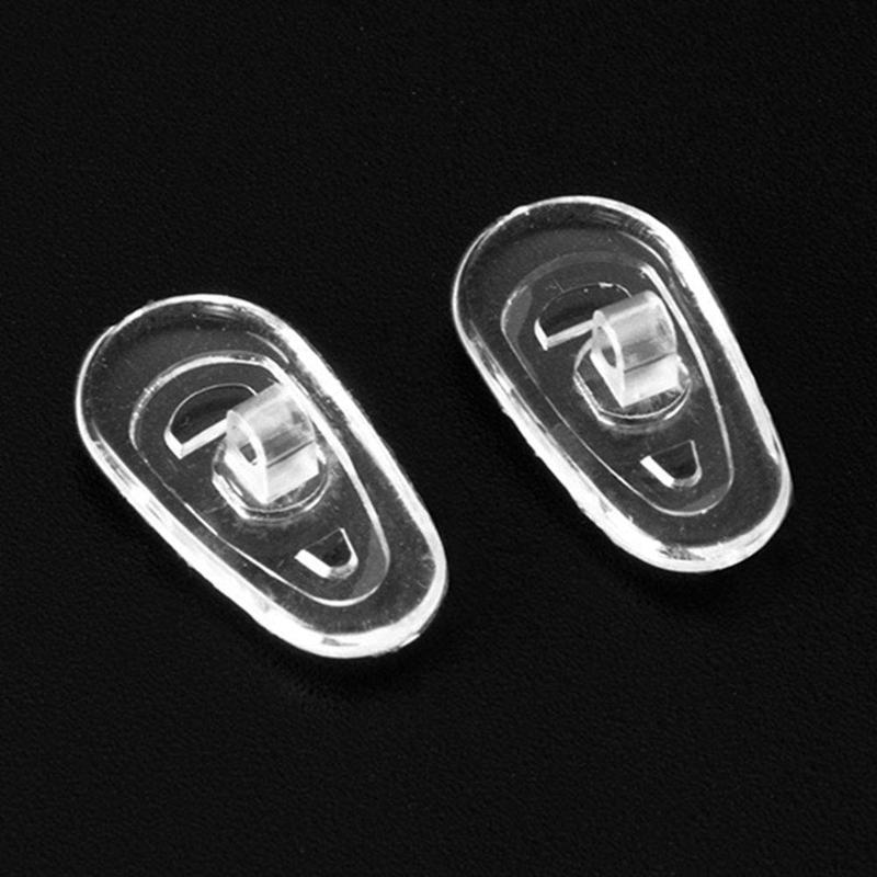 25 Pair/Lot Silicone Eyeglass Airbag Soft Nose Pad On Nose Pad Glasses Massage for Health Care Anti-Slip Tool for Sungla