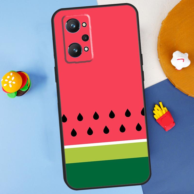 Cute Summer Fruit Watermelon For Realme GT7 Pro GT 6T 6 5 C67 C61 C55 C53 C51 C21Y C25S C75 10 11 12 13 14 Pro Plus Case