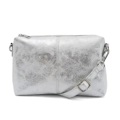 Vita Felice Glitter Square Shoulder Bag for Women [VITAFELICE] Vtb-20099p (Silver)