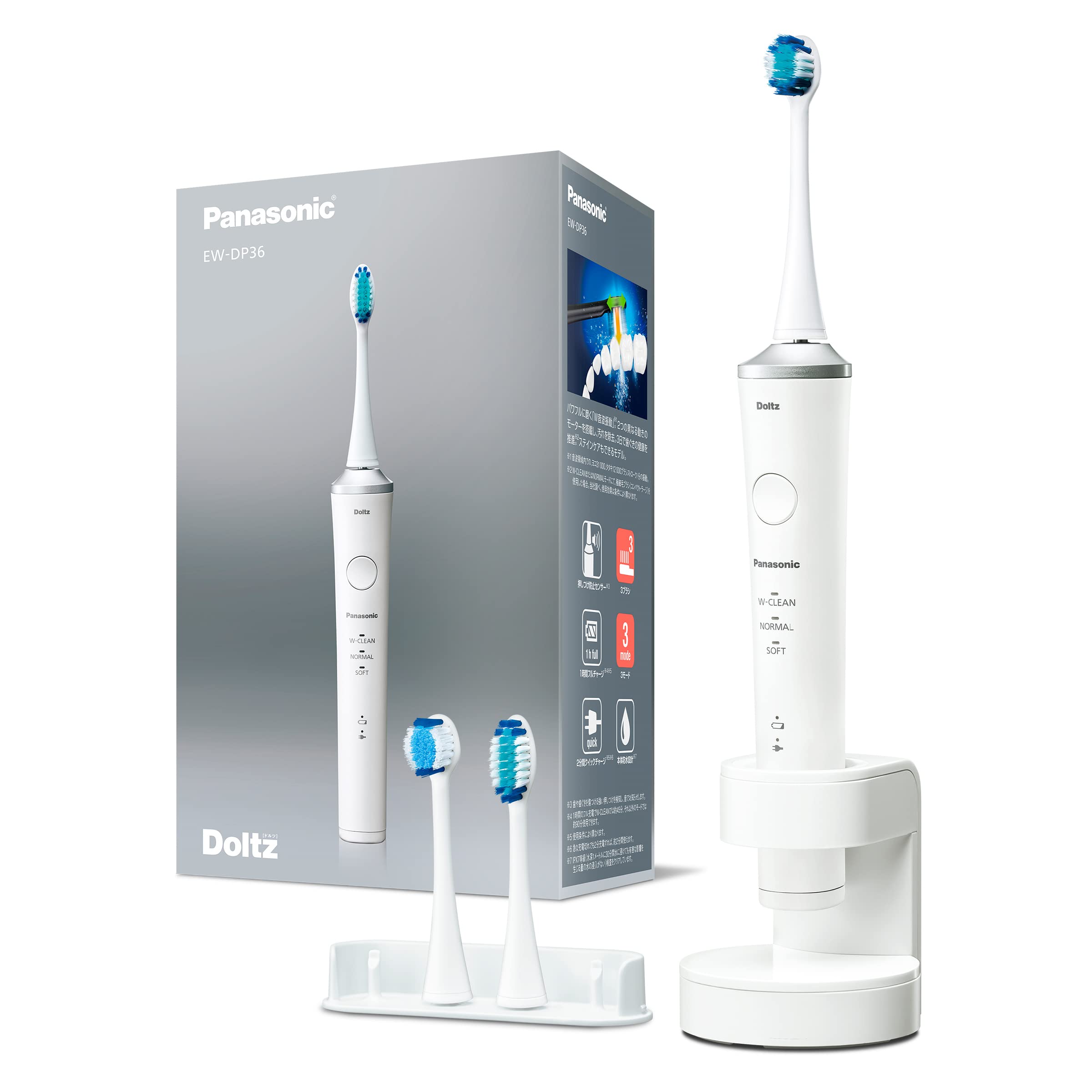 

Panasonic Electric Toothbrush Dolts High Grade Model White EW-DP36-W