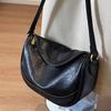 Niche Design Bag Women's New Autumn and Winter Maillard Retro Shoulder Underarm Bag Versatile Messenger Dumpling Bag