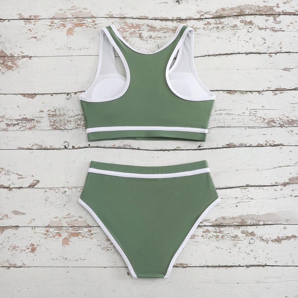 Ensemble Bikini pour Filles - Maillot de Bain Ado Haut & Bas Séparés