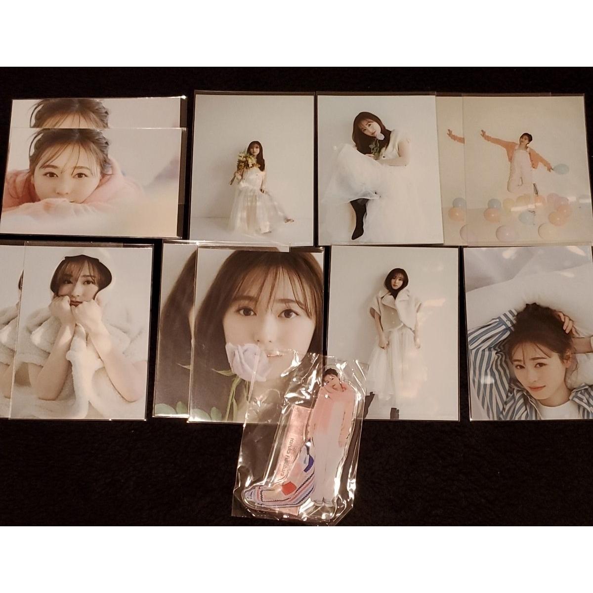 Used Haruka Fukuhara acrylic stand bromide set final price reduction