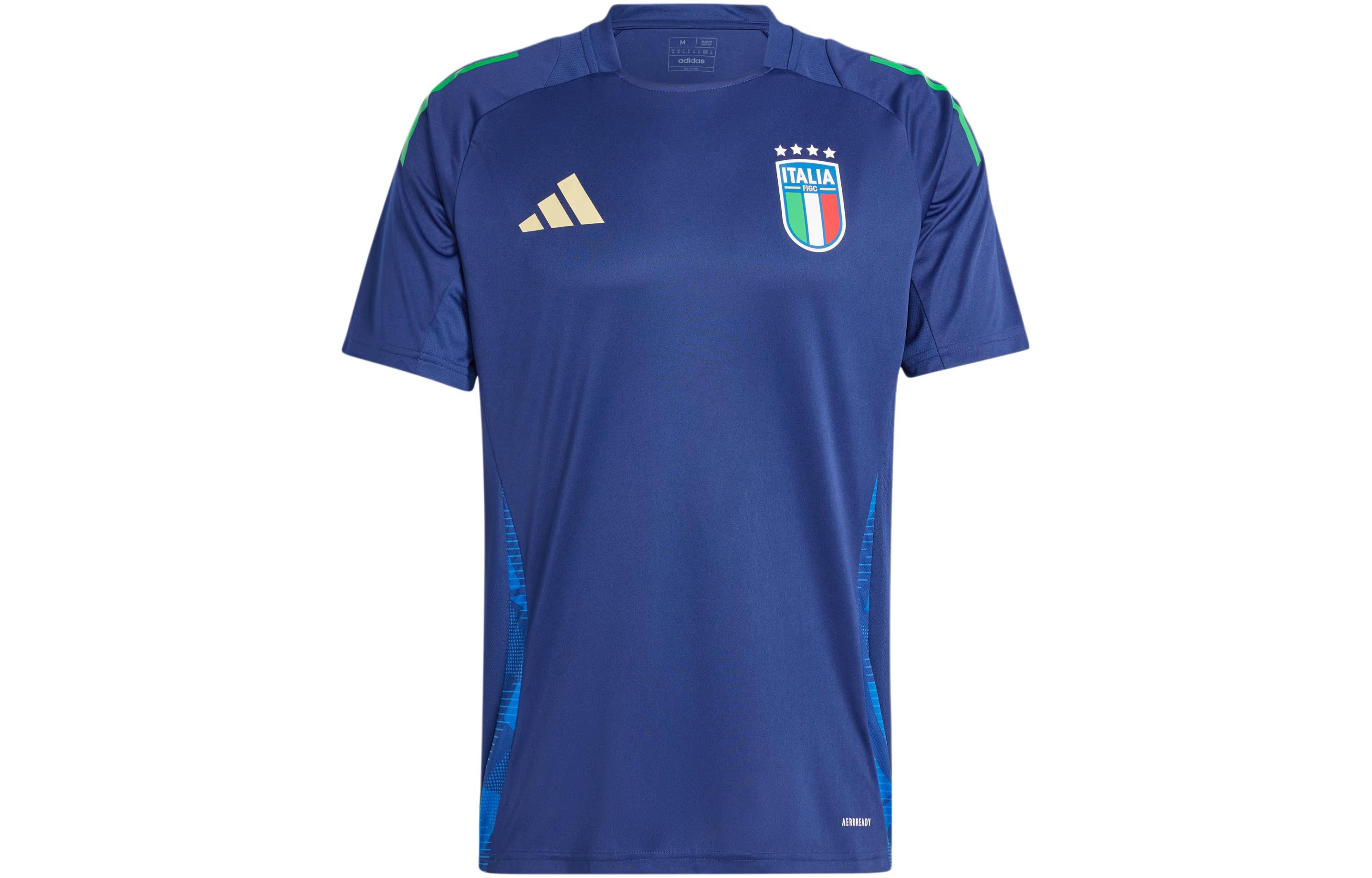 Adidas Italy Tiro 24 Competition Training Jersey Soccer Jersey Men s Midnight Blue IQ2174 M