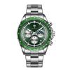 Gohuos 9815 Top Brand Luxury Men's Watches Stainless Steel Luminous Hands Casual Waterproof Watches with Free Gift 8 Accessories