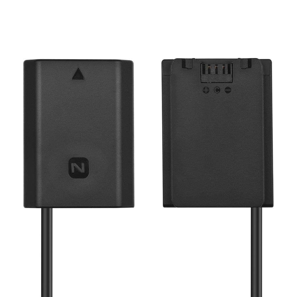 Andoer DC Coupler Dummy Battery Type C USB C Plug for NP FZ100 Battery Replacement for Sony Alpha Alpha A6600 A7C A7III