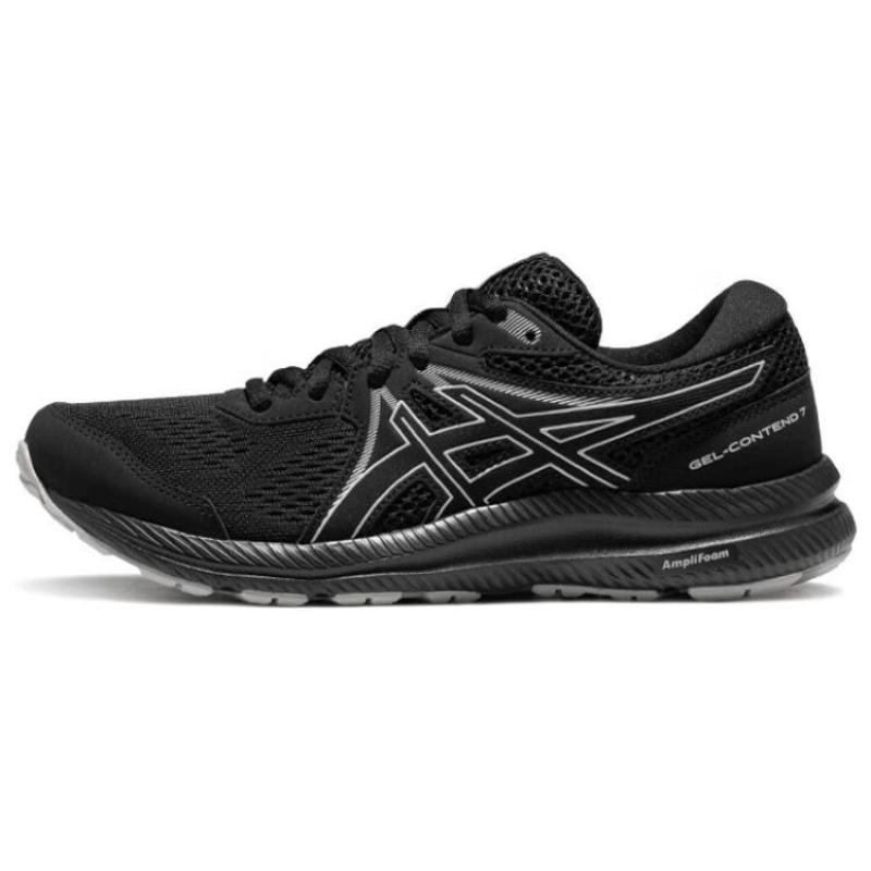 ASICS Gel Contend 7  Black Whtie  Women s Sneakers 1012B540-001 35.5