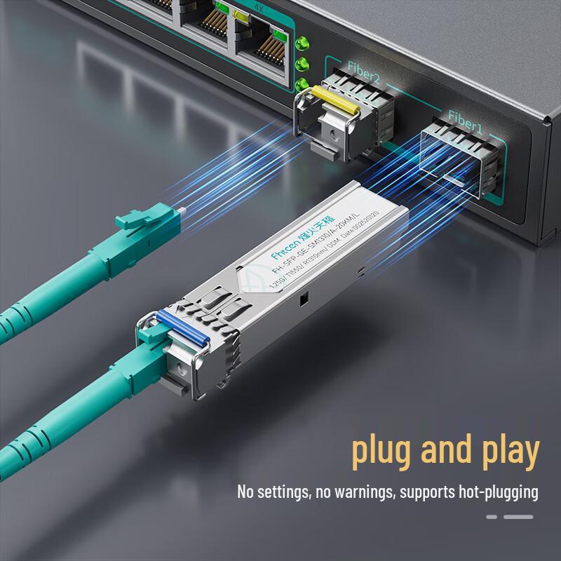 Firefly Orange SFP/SFP+ Transceiver Modules