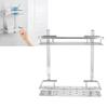 Rostfreies Duschregal Weltraum-Aluminium Aufbewahrungskorb Badezimmer Küche Schlafzimmer Dusche